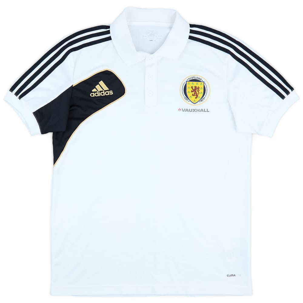 2011-12 Scotland adidas Polo Shirt - 9/10 - (M)