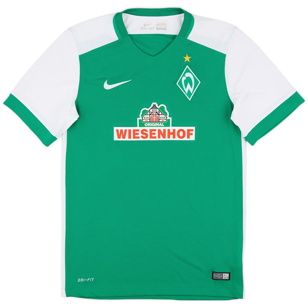 2015-16 Werder Bremen Home Shirt - 10/10 - (S)