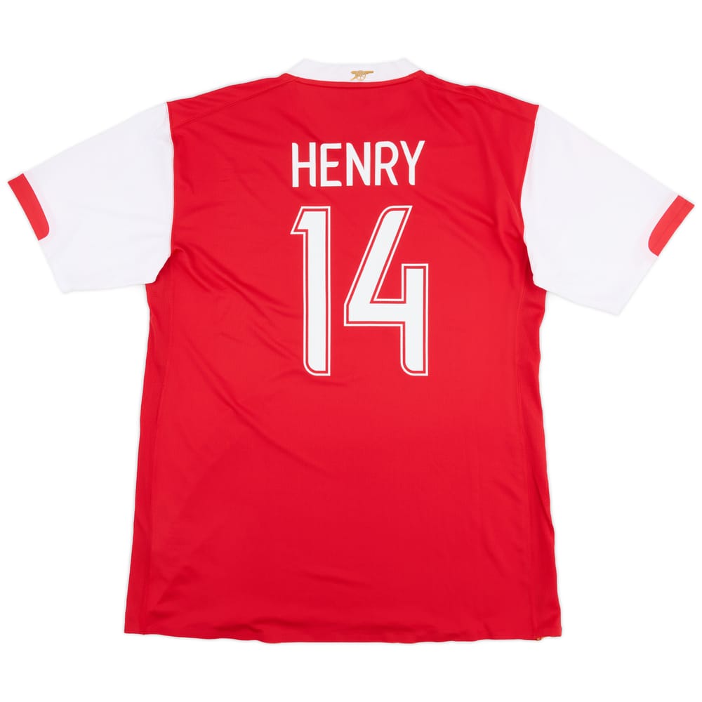 2006-08 Arsenal European Player Issue Home Shirt Henry #14 (XXL)