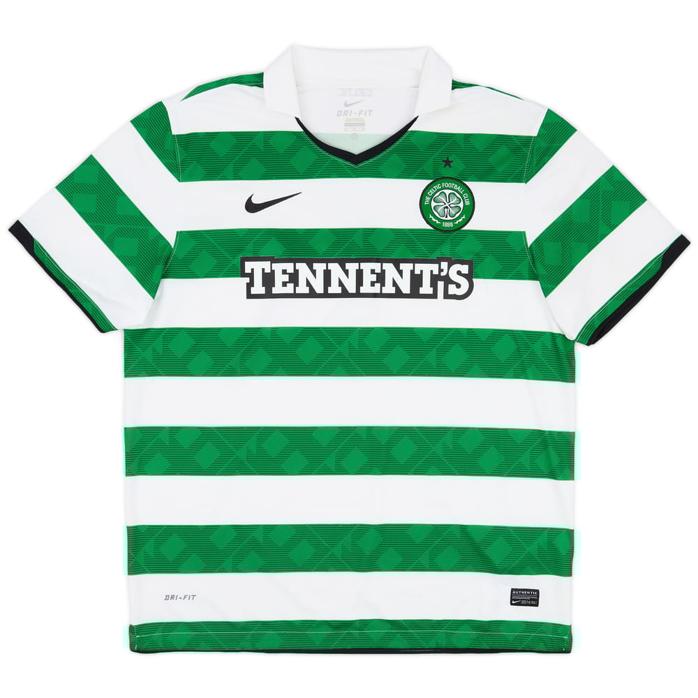2010-12 Celtic Home Shirt - 9/10 - (XL)