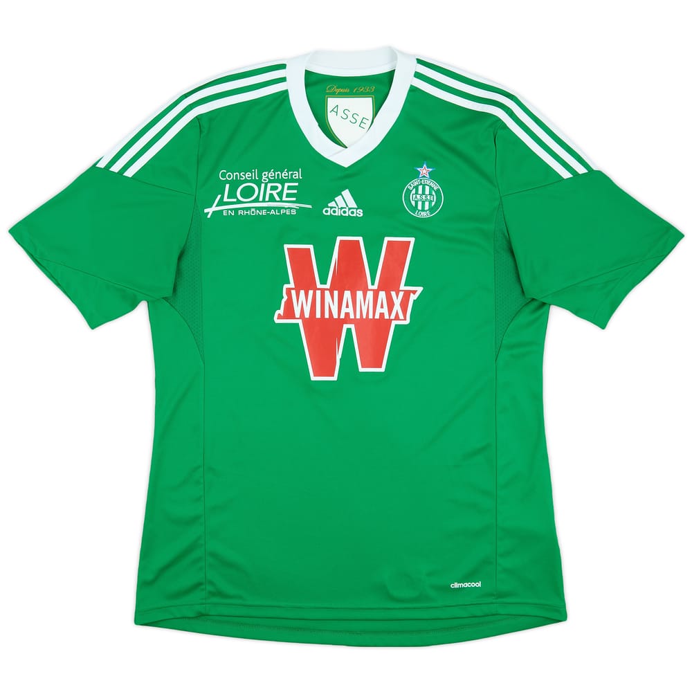 2013-14 Saint-Etienne Home Shirt - 8/10 - (L)