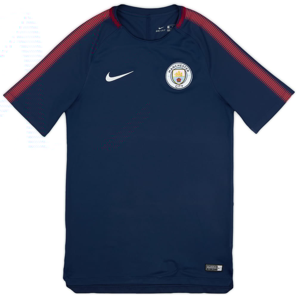 2017-18 Manchester City Nike Training Shirt - 8/10 - (S)