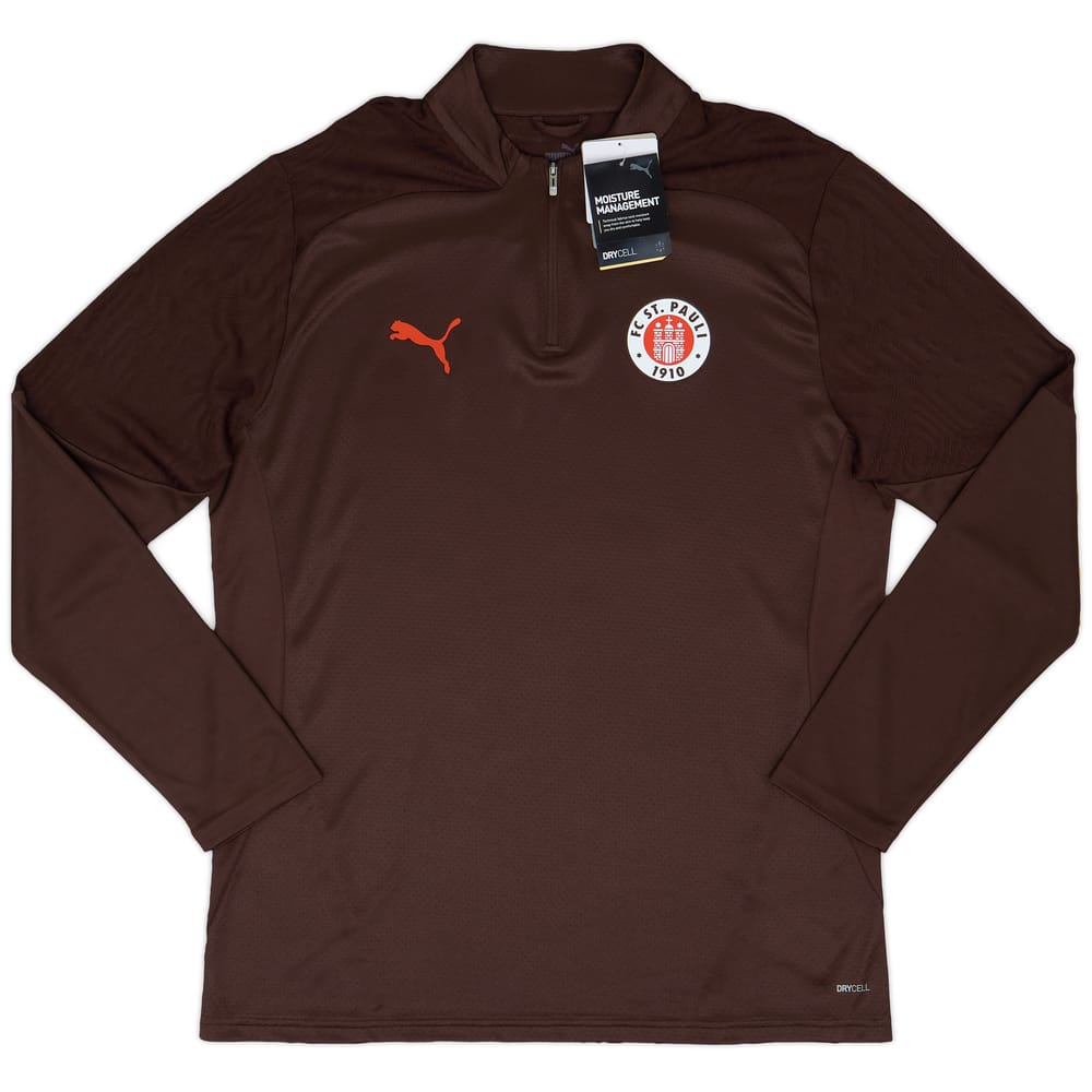 2024-25 St Pauli Puma 1/4 Zip Training Top