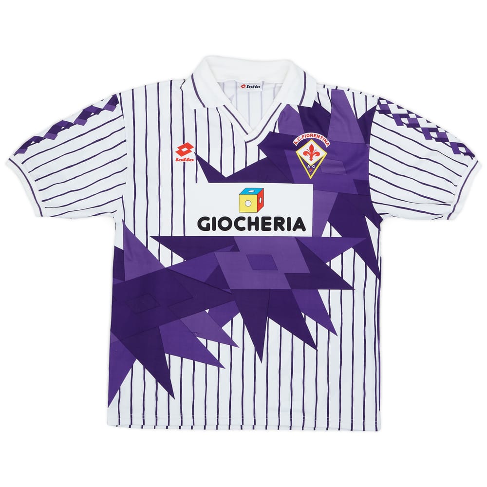 1991-92 Fiorentina Away Shirt - 7/10 - (L)