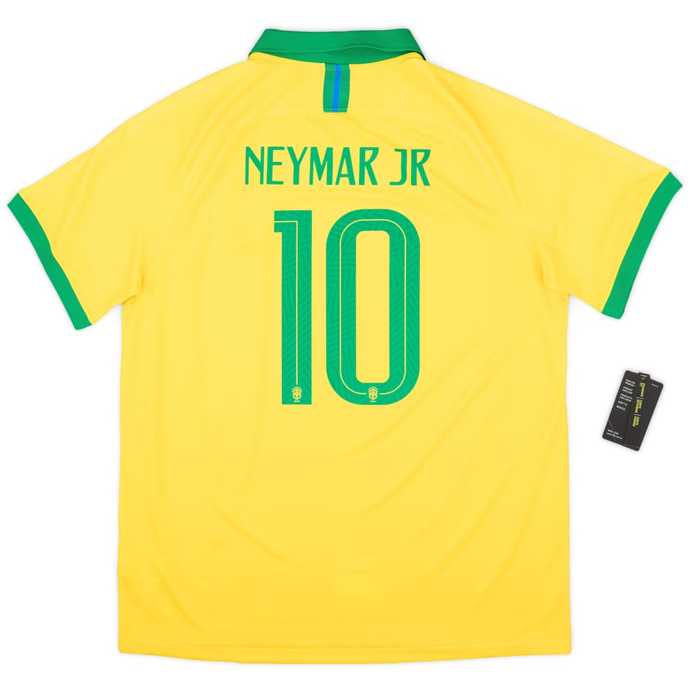 2018-19 Brazil Home Shirt Neymar #10 (XL)