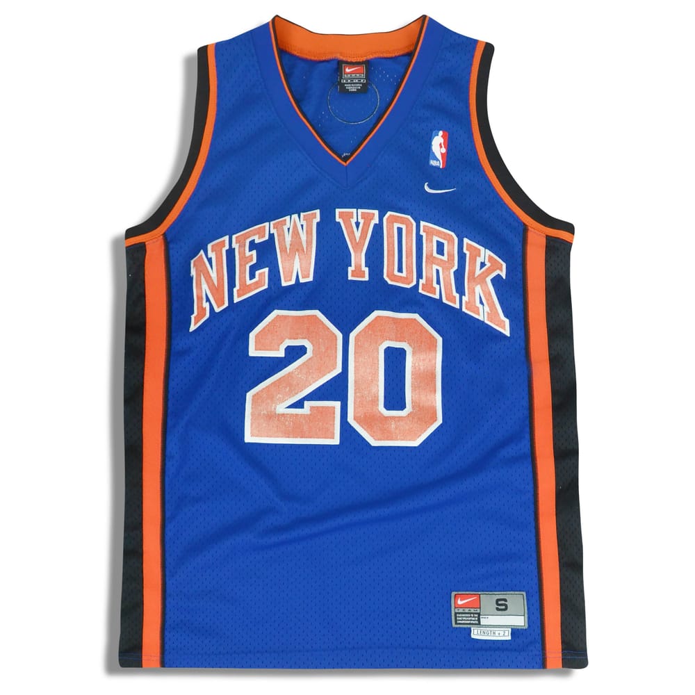 2000-01 New York Knicks Houston #20 Nike Swingman Jersey (Away) S