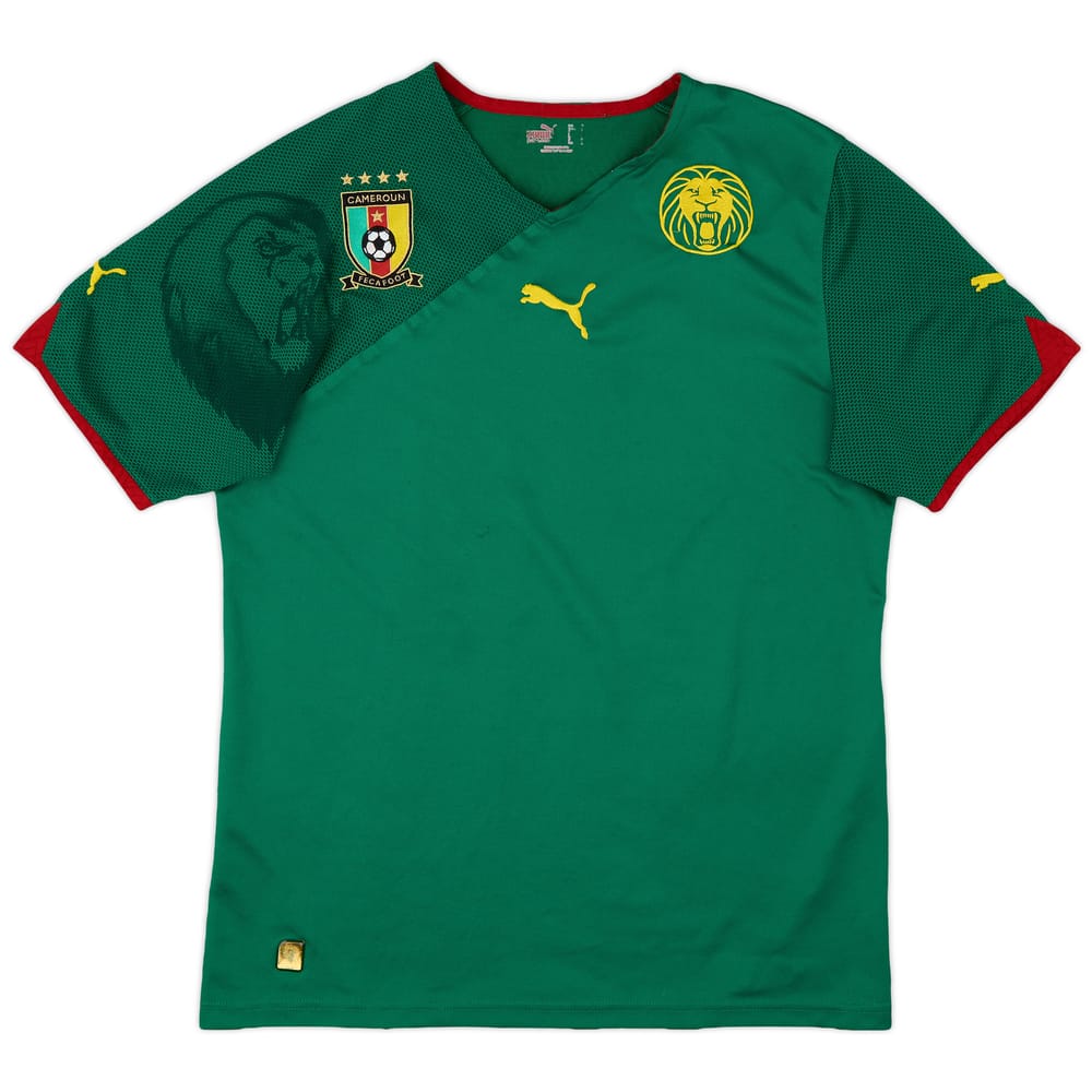2010-11 Cameroon Home Shirt - 8/10 - (M)