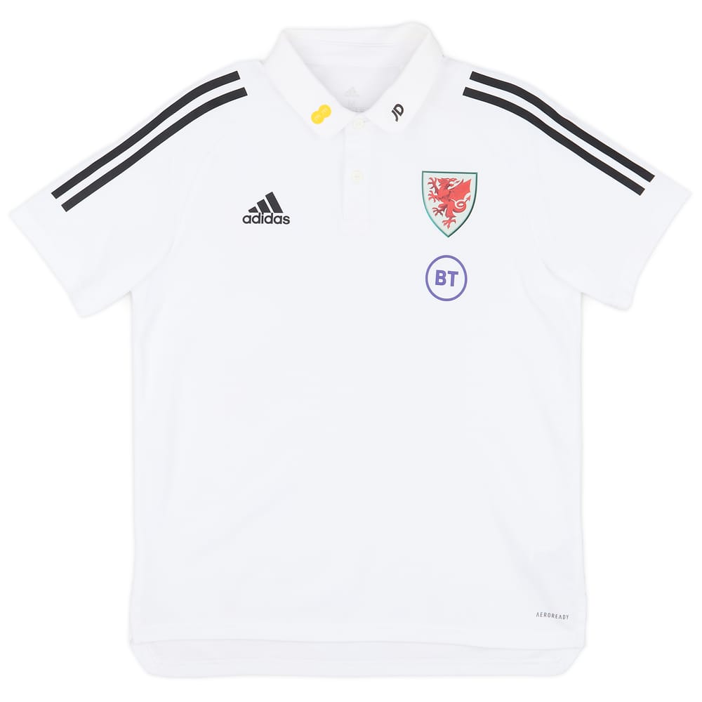 2020-21 Wales adidas Polo T-Shirt - 5/10 - (M)