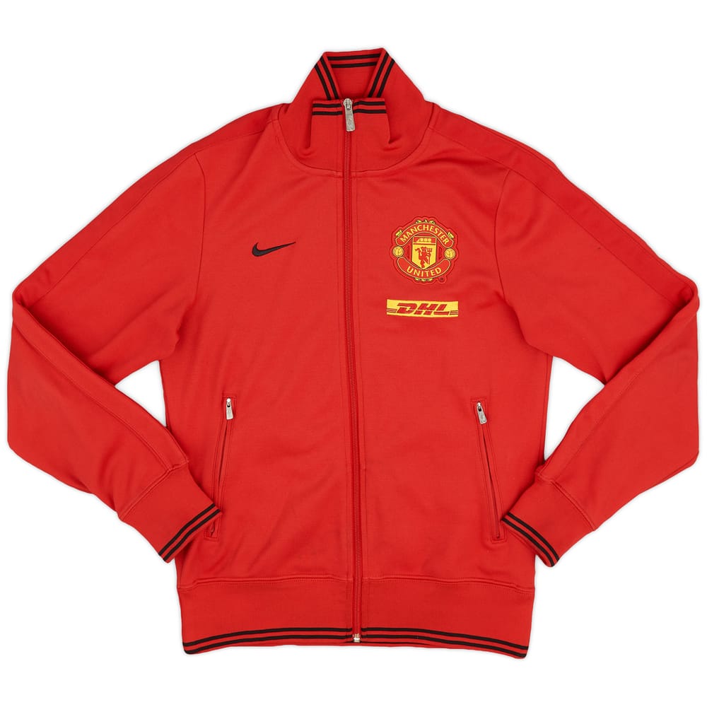 2012-13 Manchester United Nike N98 Track Jacket - 9/10 - (S)