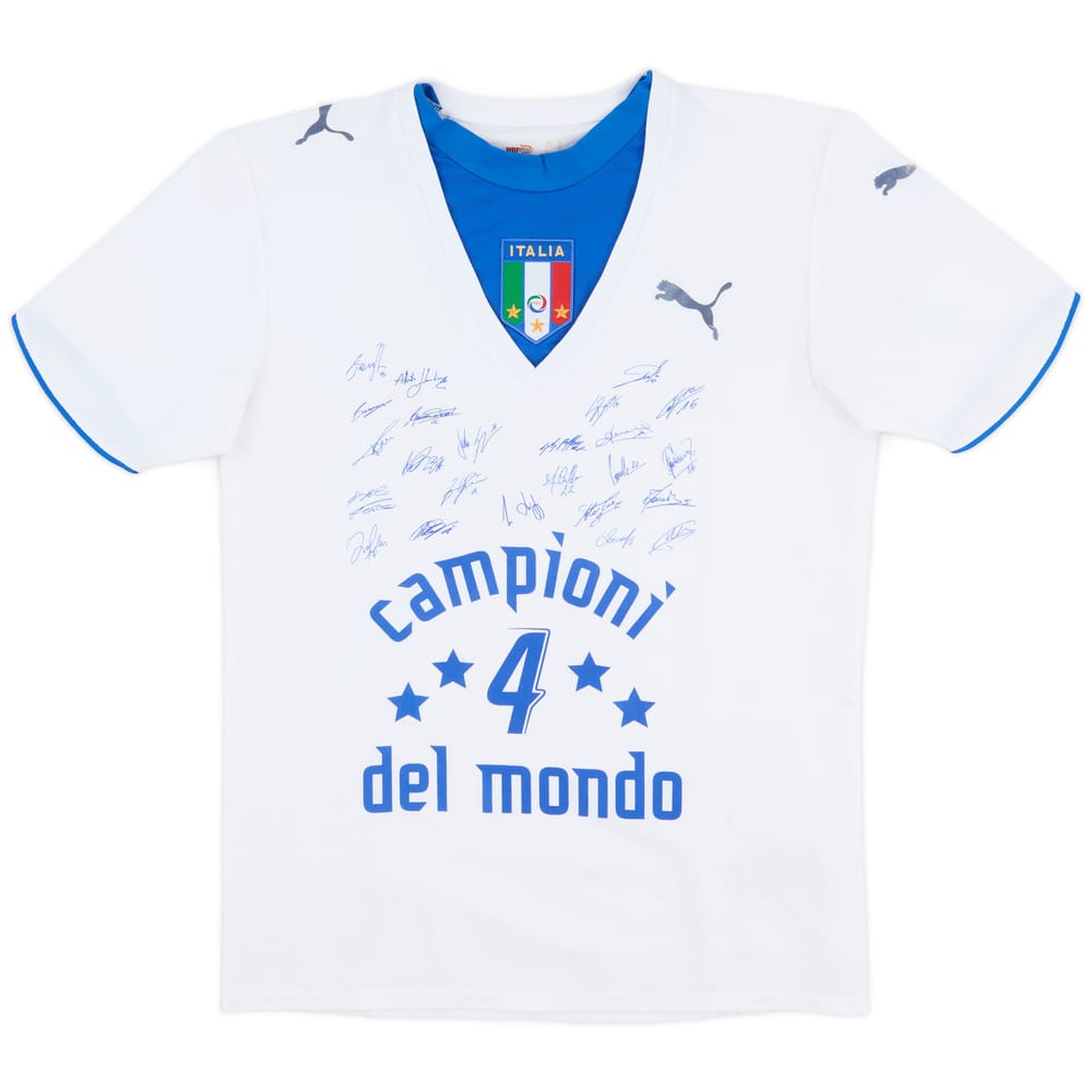 2006 Italy 'Campioni Del Mondo' Away Shirt - 7/10 - (S)