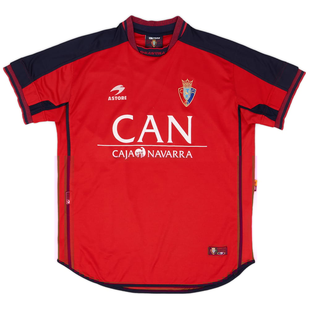 2000-02 Osasuna Home Shirt - 7/10 - (XL)
