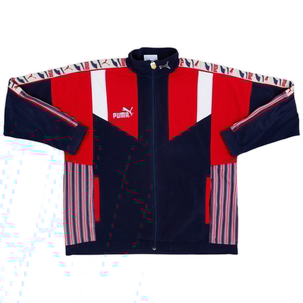 1994-96 Atletico Madrid Puma Track Jacket - 7/10 - (XL)