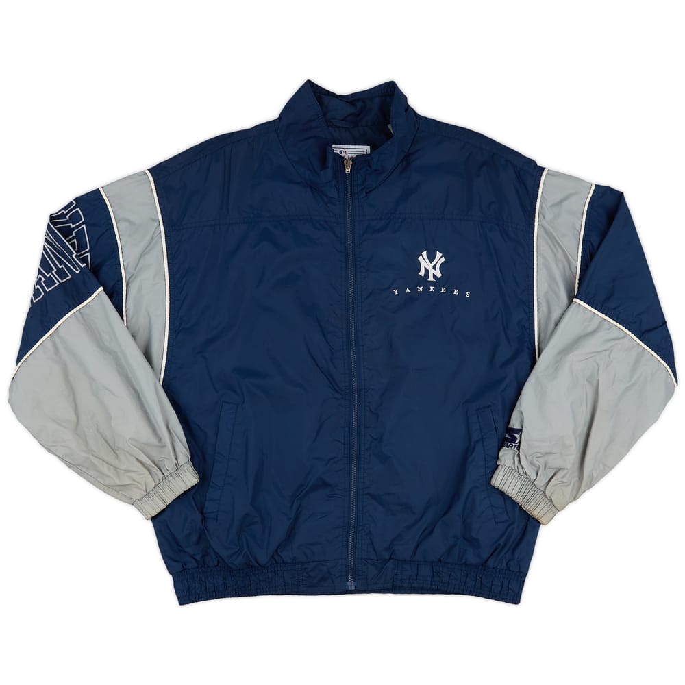 1990s New York Yankees Starter Rain Jacket - 8/10 - (L)