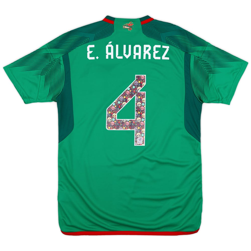 2022-23 Mexico Special Edition Home Shirt E.Alvarez #4