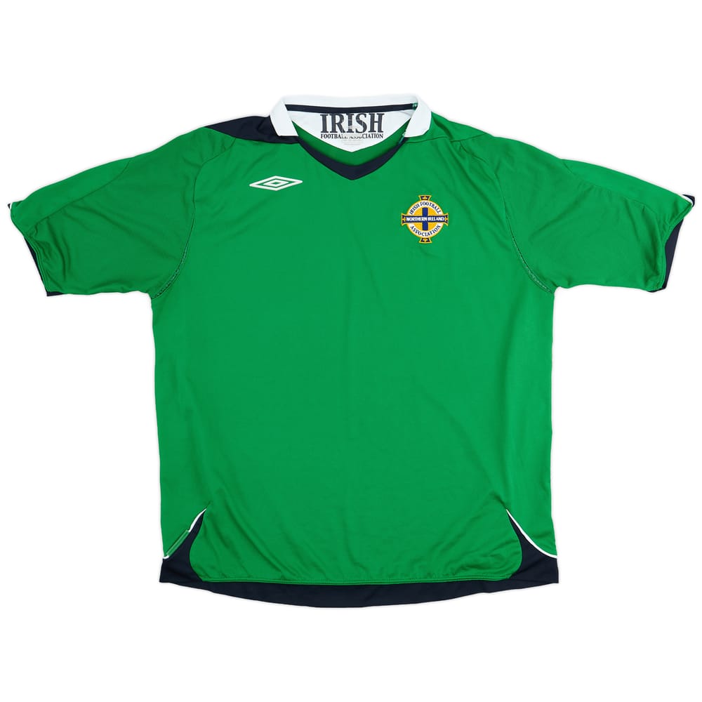 2006-08 Northern Ireland Home Shirt - 9/10 - (XXL)