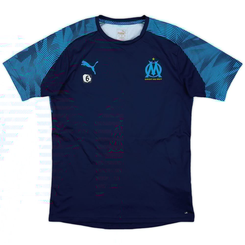 2019-20 Olympique Marseille Player Issue Puma Training Shirt #6 - 4/10 - (M)