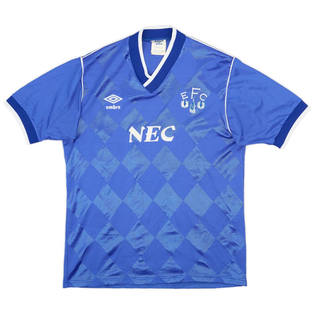 1986-89 Everton Home Shirt - 9/10 - (M)