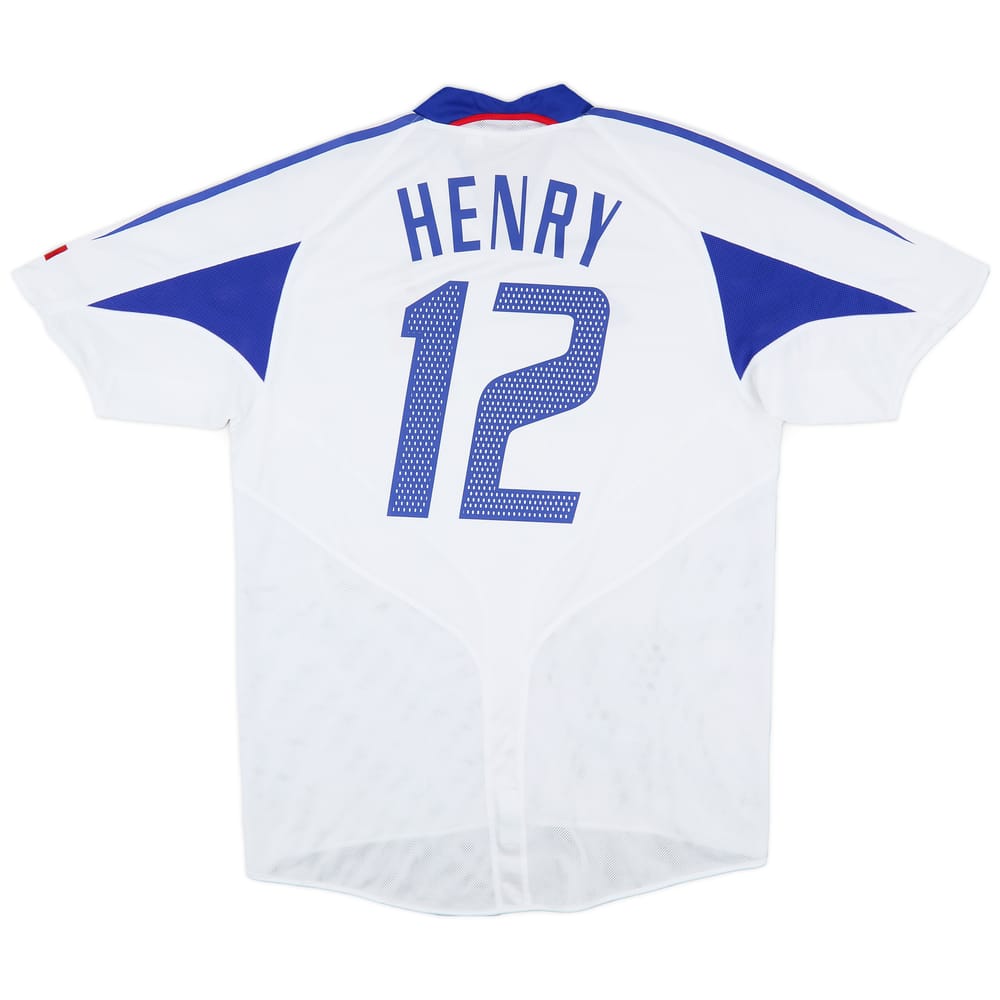 2004-06 France Away Shirt Henry #12 - 8/10 - (L)