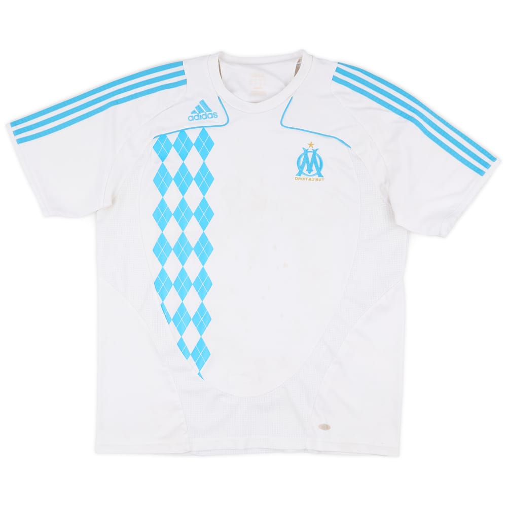 2008-09 Olympique Marseille adidas Training Shirt - 5/10 - (XL)