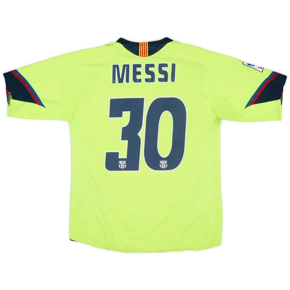 2005-06 Barcelona Away Shirt Messi #30 - 5/10 - (M)