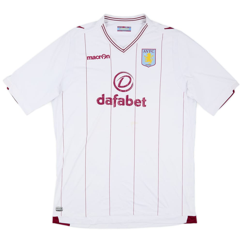 2014-15 Aston Villa Away Shirt - 4/10 - (4XL)