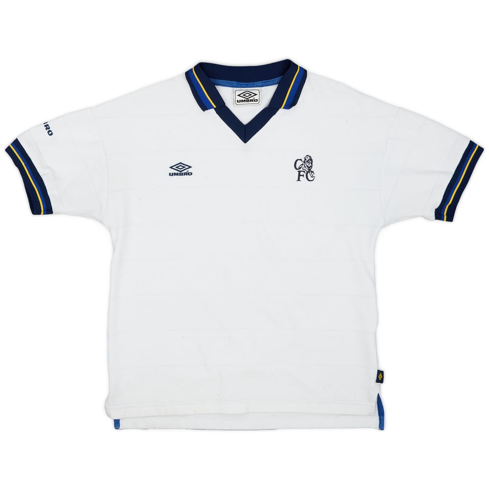1999-00 Chelsea Umbro Polo Shirt - 7/10 - (S)