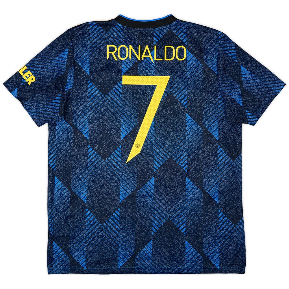2021-22 Manchester United Third Shirt Ronaldo #7 - 10/10 - (XL)