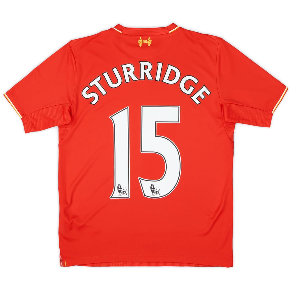 2015-16 Liverpool Home Shirt Sturridge #15 - 9/10 - (M.Boys)