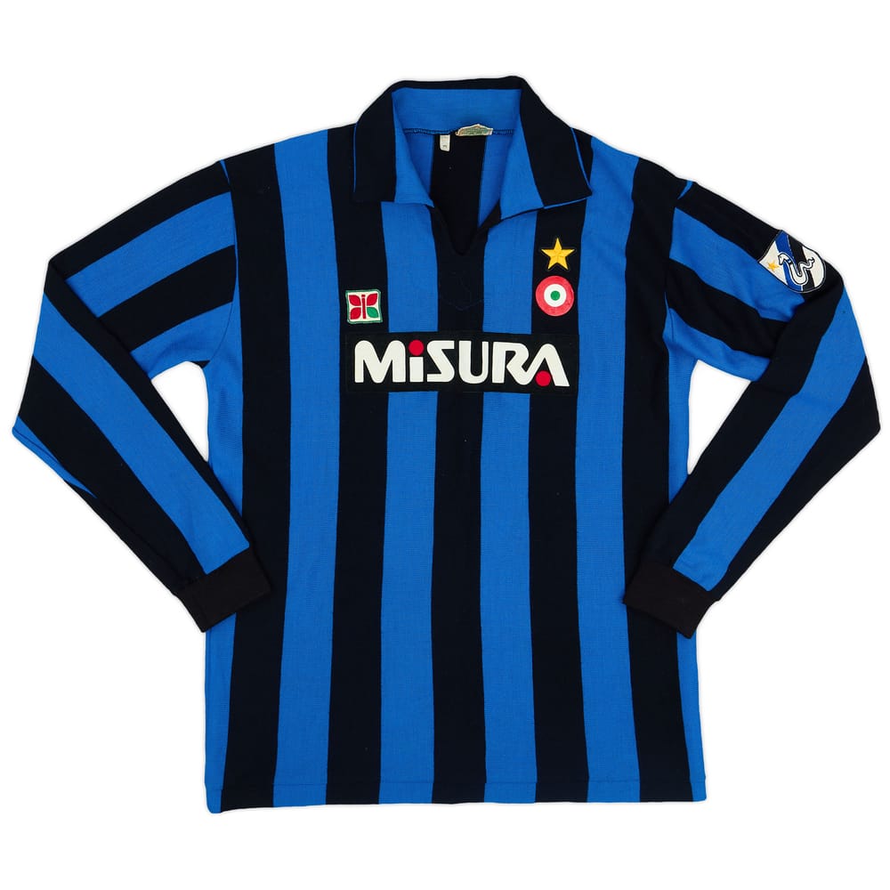 1983-86 Inter Milan Home L/S Shirt - 9/10 - (M)