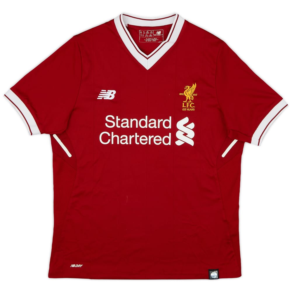 2017-18 Liverpool 125 Years Home Shirt - 8/10 - (L.Boys)