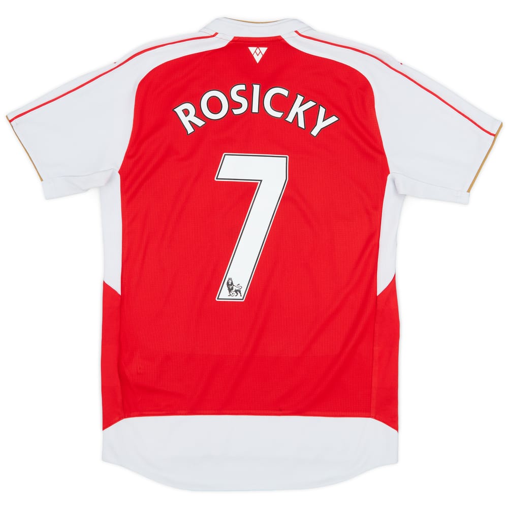 2015-16 Arsenal Home Shirt Rosicky #7 - 7/10 - (S)