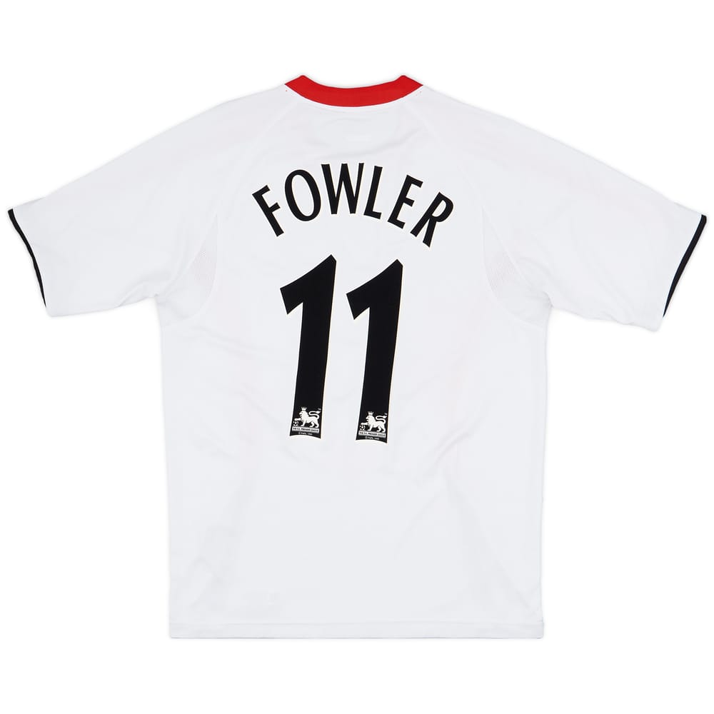 2005-06 Liverpool Away Shirt Fowler #11 - 5/10 - (M)