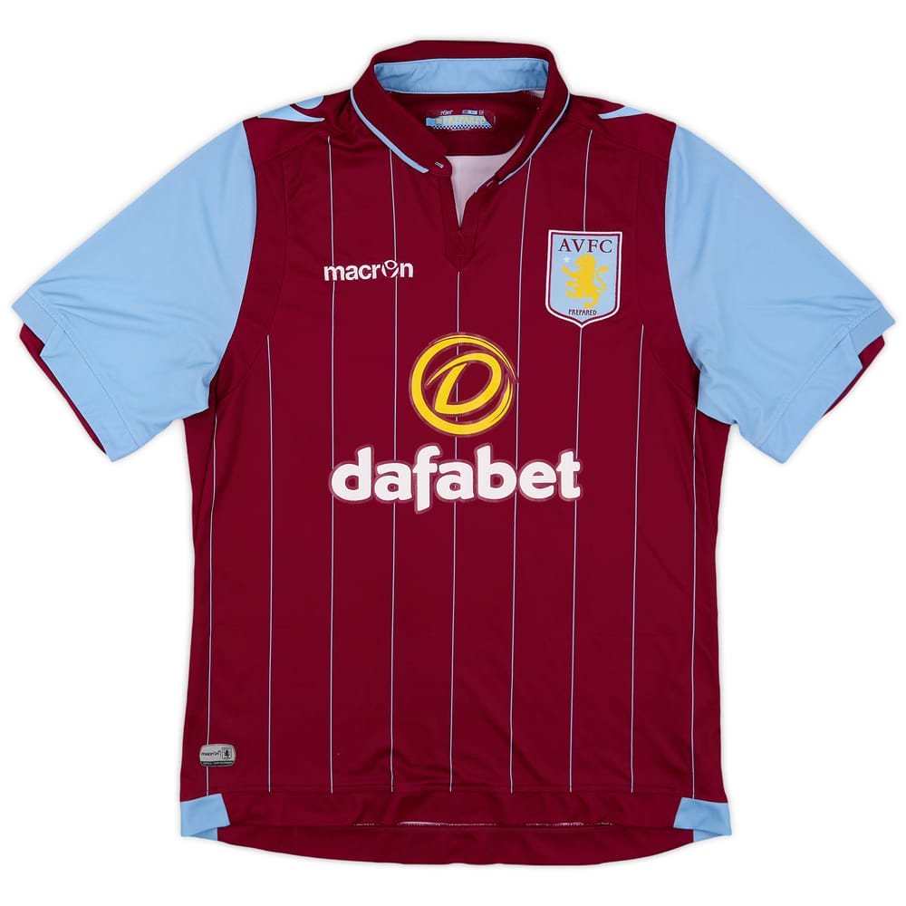 2014-15 Aston Villa Home Shirt - 8/10 - (M)
