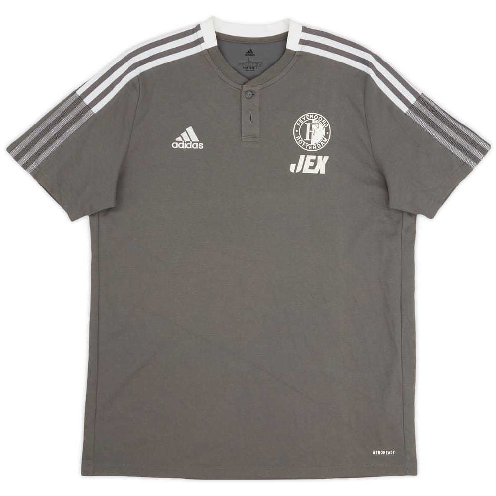 2021-22 Feyenoord adidas Polo Shirt - 10/10 - (L)