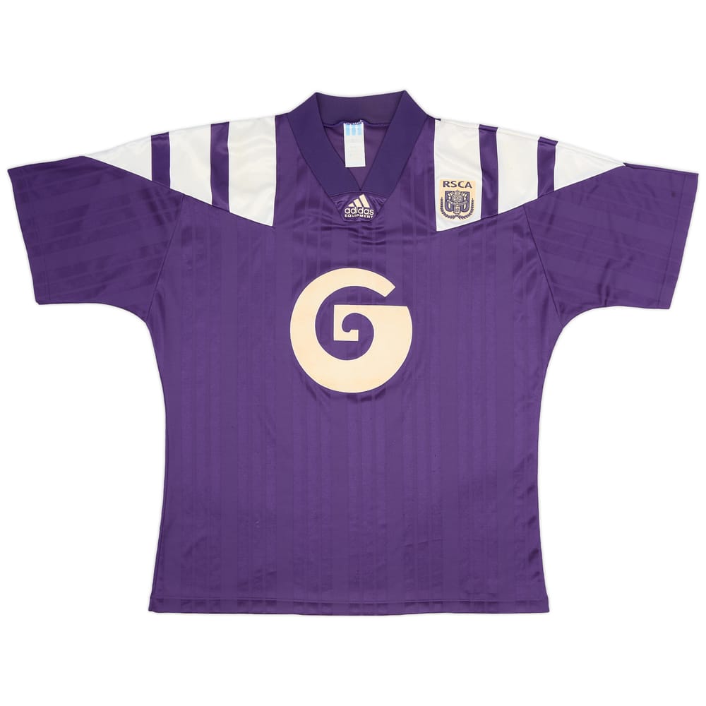 1992-93 Anderlecht Away Shirt - 8/10 - (XL)