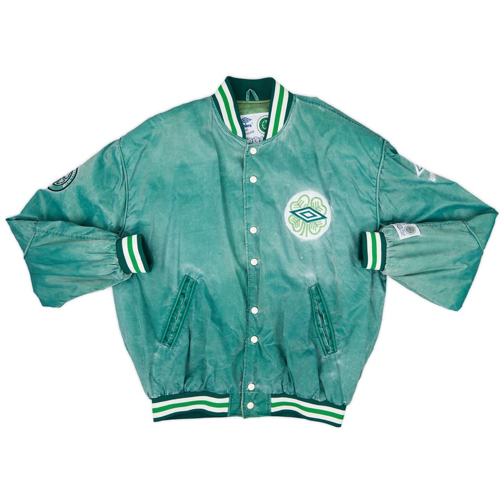 1990-92 Celtic Umbro Bomber Jacket - 8/10 - (L)