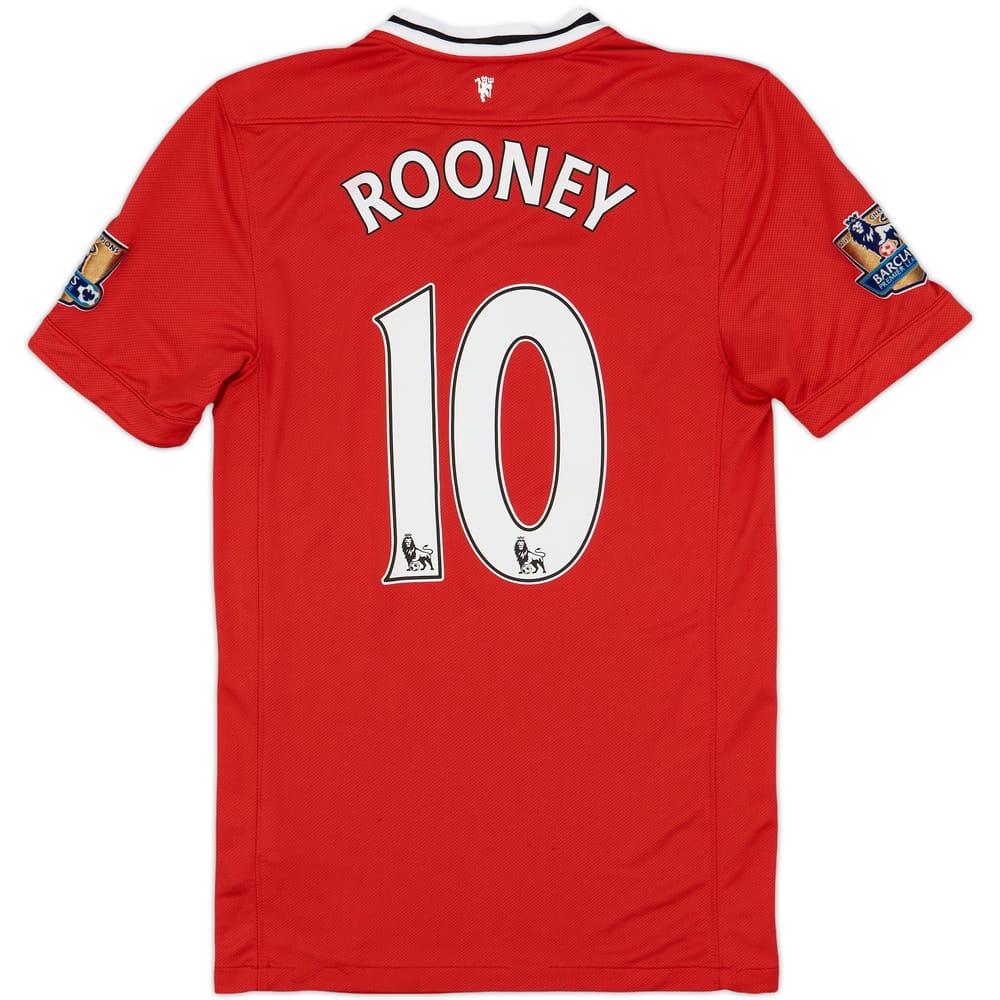 2011-12 Manchester United Home Shirt Rooney #10 - 6/10 - (S)