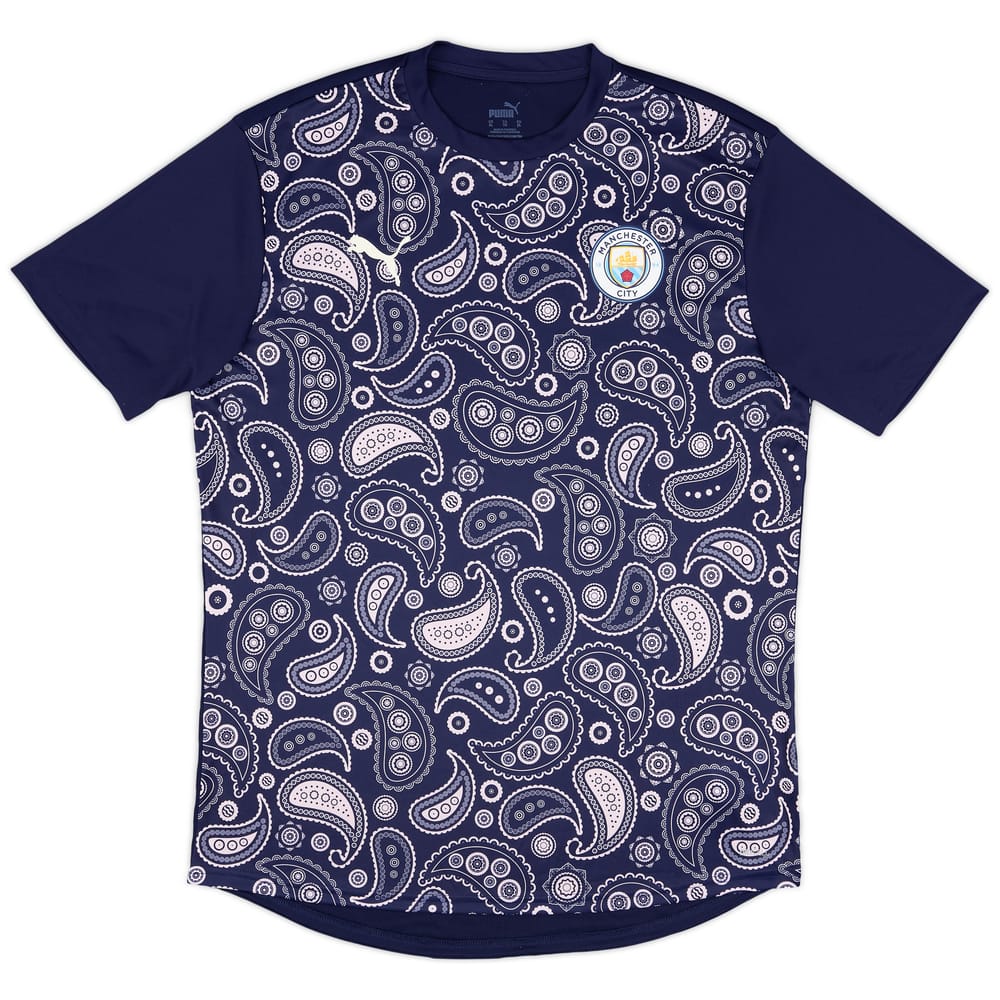 2020-21 Manchester City Puma Training Shirt - 9/10 - (XL)