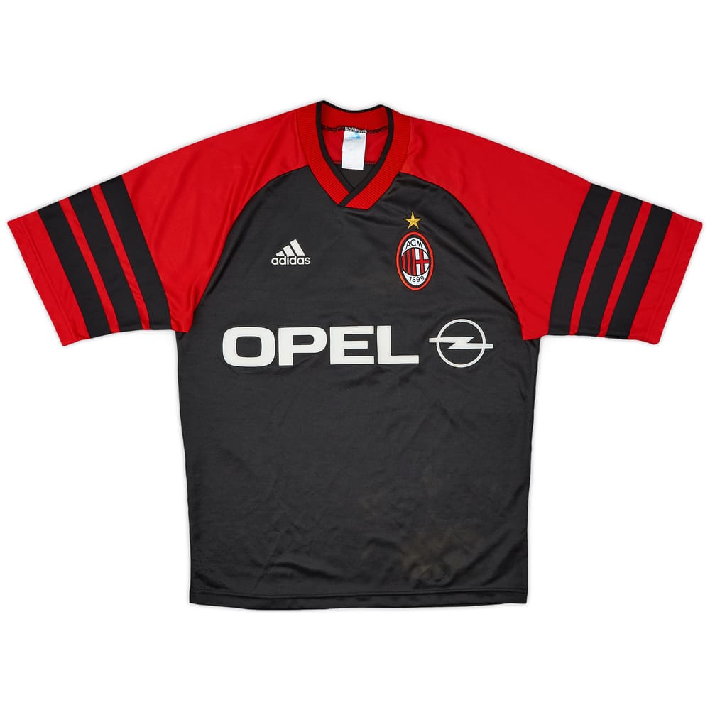 1998-99 AC Milan adidas Training Shirt - 8/10 - (S)