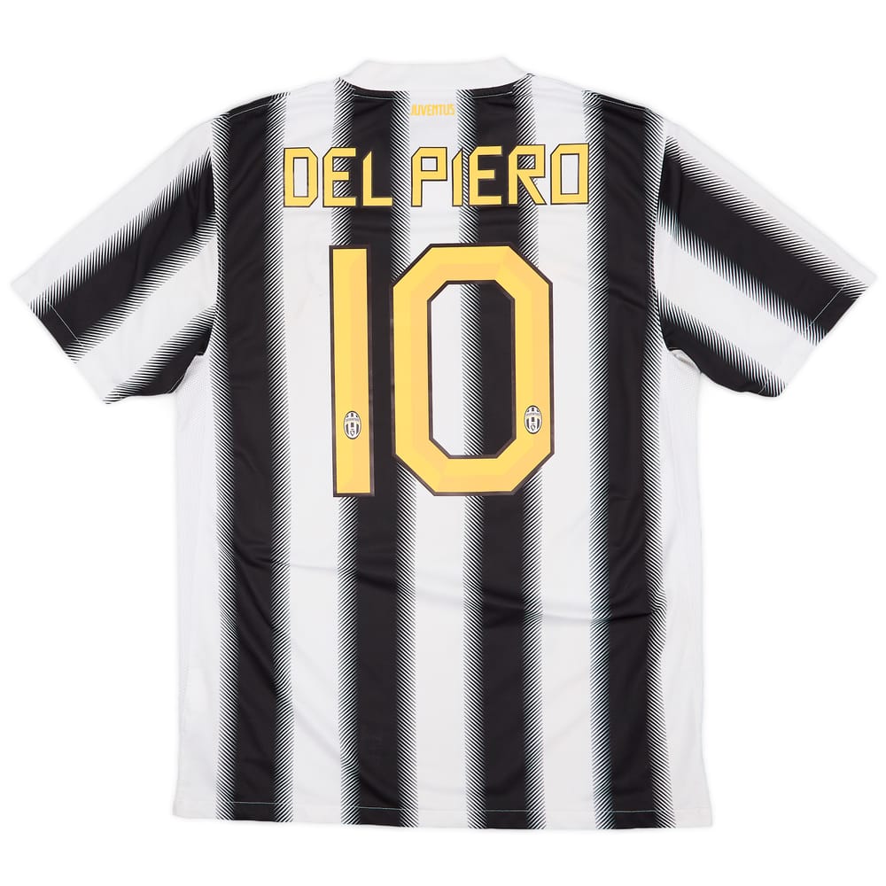 2011-12 Juventus Home Shirt Del Piero #10 - 6/10 - (M)