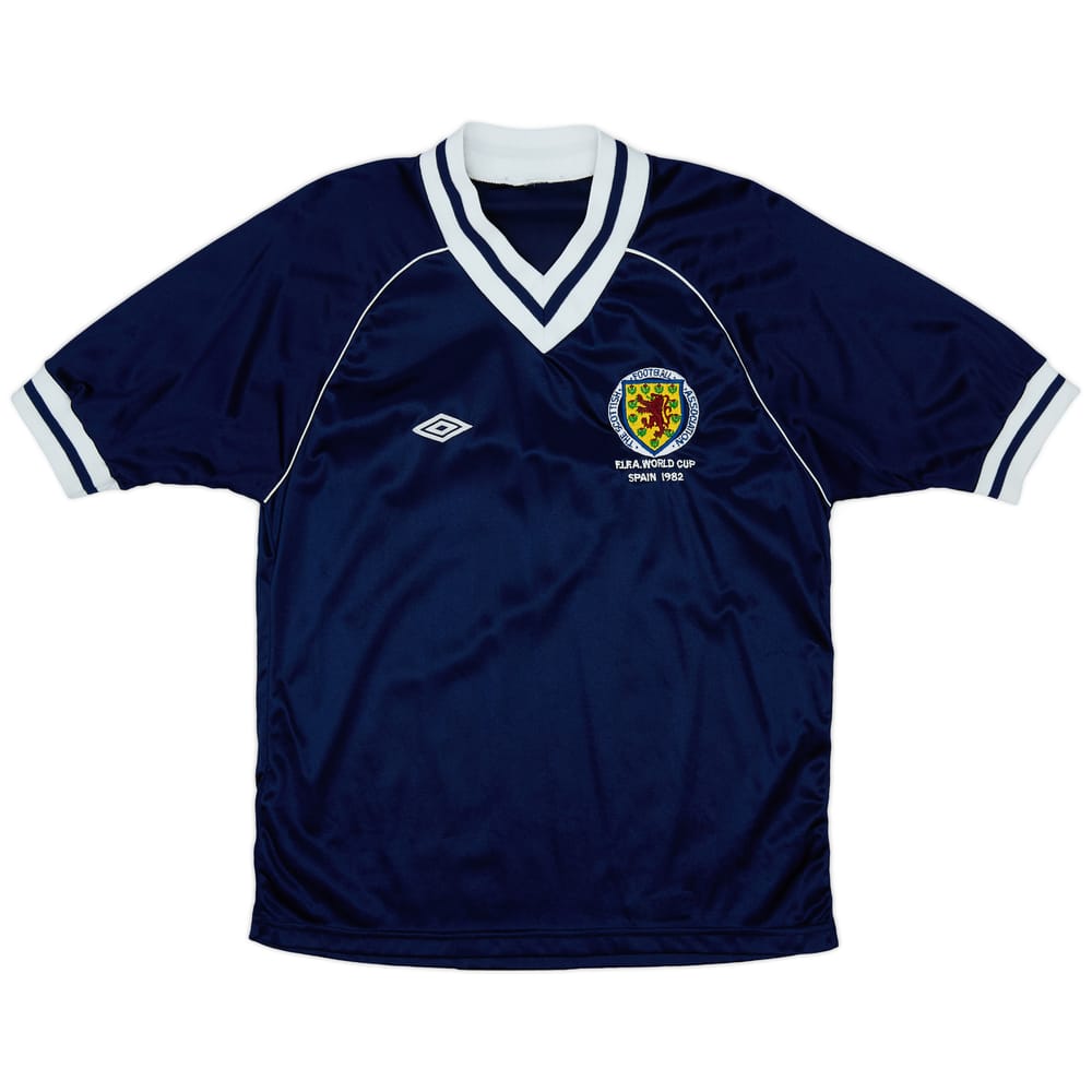 1982-83 Scotland "FIFA World Cup 1982" Home Shirt - 8/10 - (M)