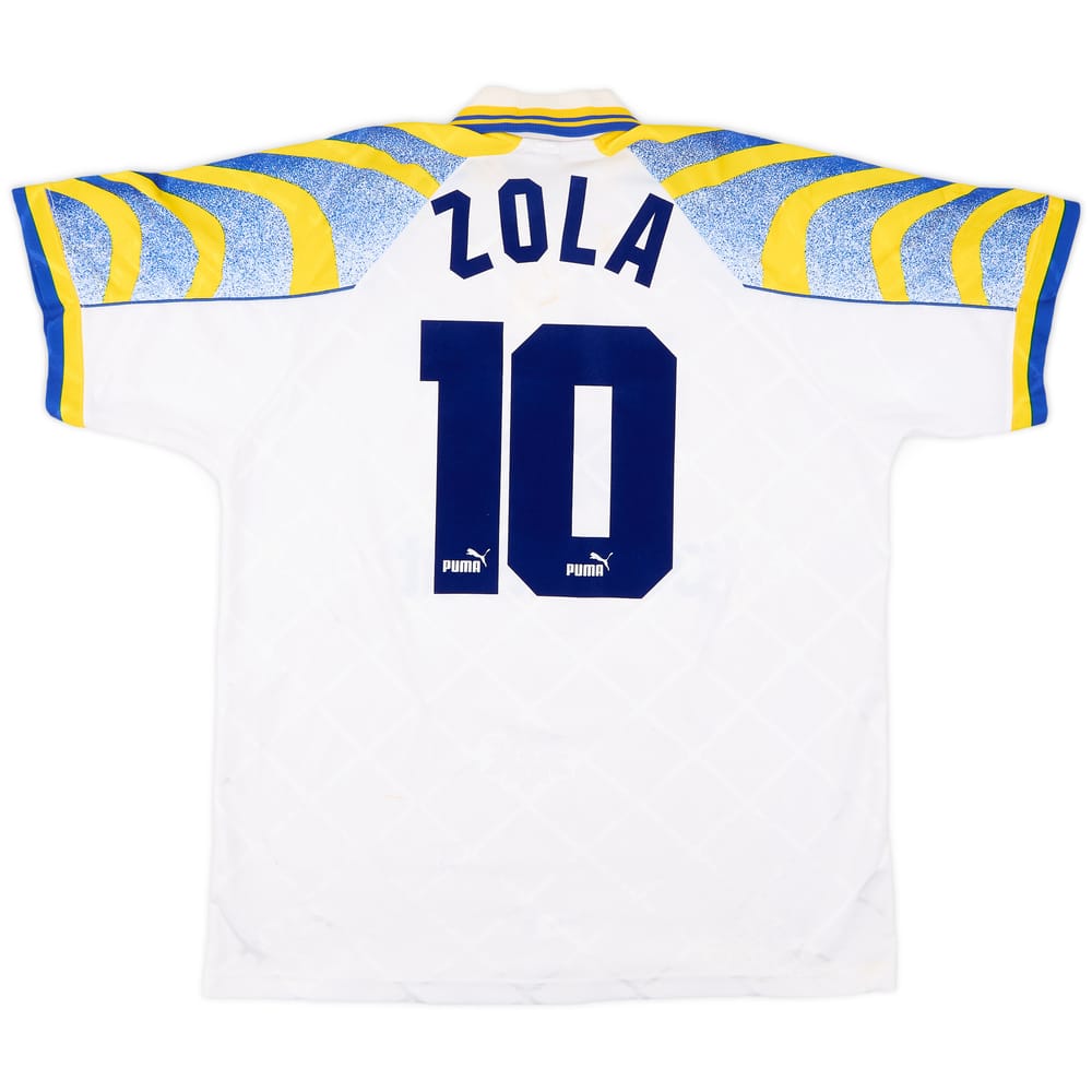 1995-97 Parma Home Shirt Zola #10 - 5/10 - (L)