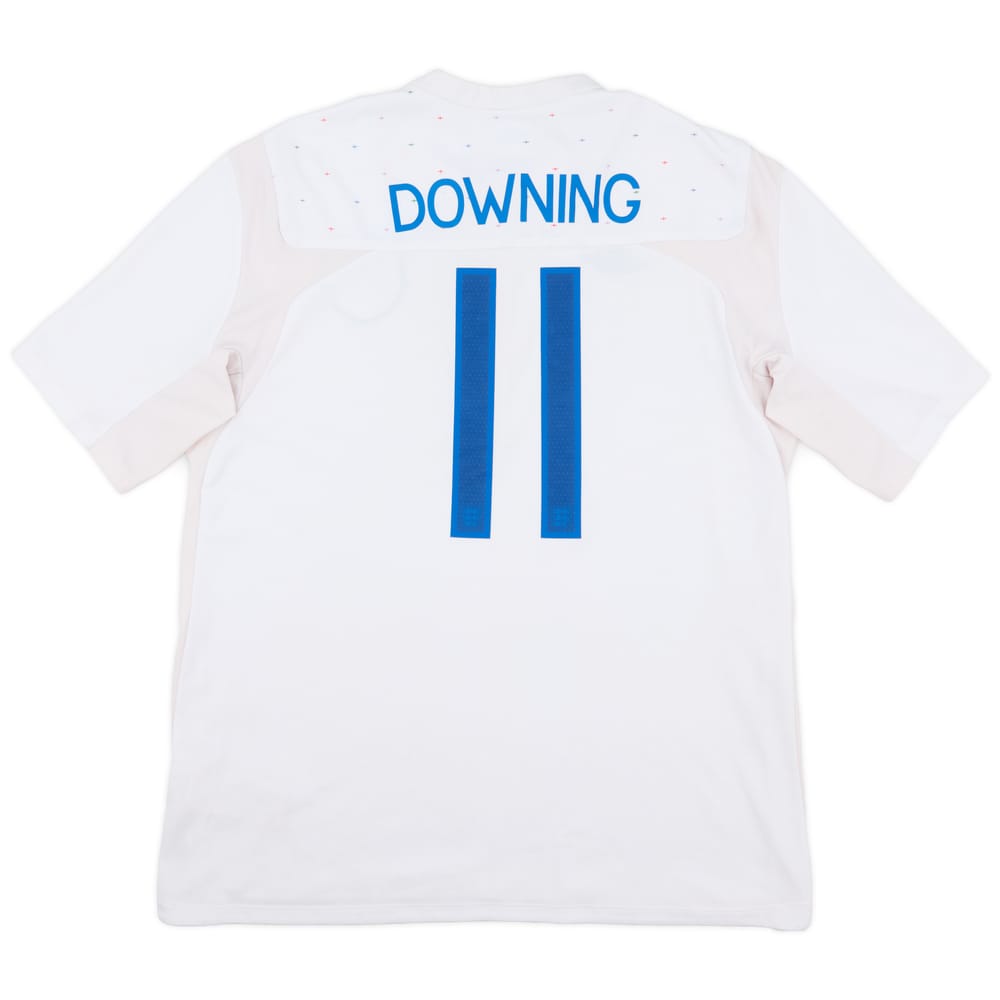 2010-11 England Home Shirt Downing #11 - 5/10 - (L)