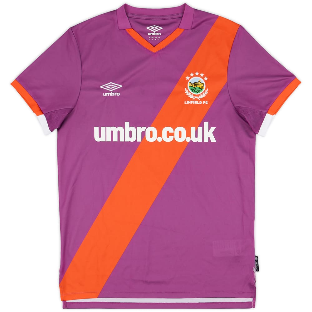 2020-21 Linfield Away Shirt - 8/10 - (S)
