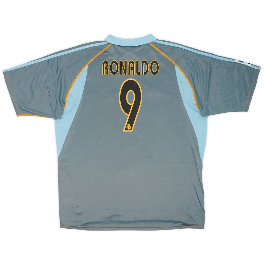 2003-04 Real Madrid Third Shirt Ronaldo #9 (XL)