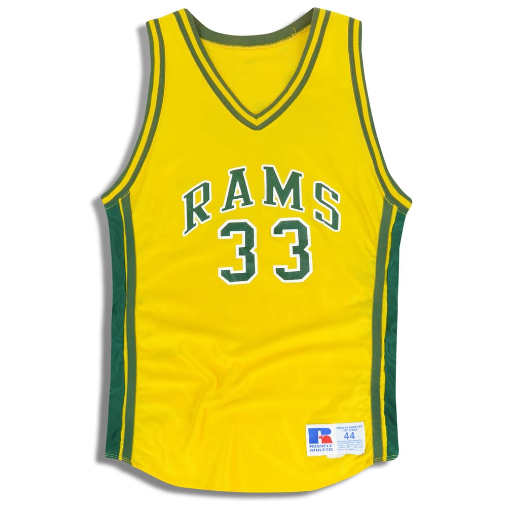 1990s LCI Rams #33 Russell Athletic Jersey (Home) L