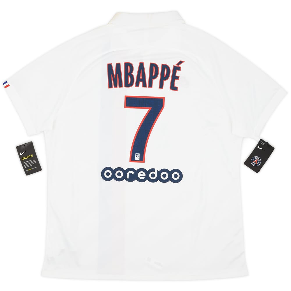 2019-20 Paris Saint-Germain Third Shirt Mbappe #7 (XL)