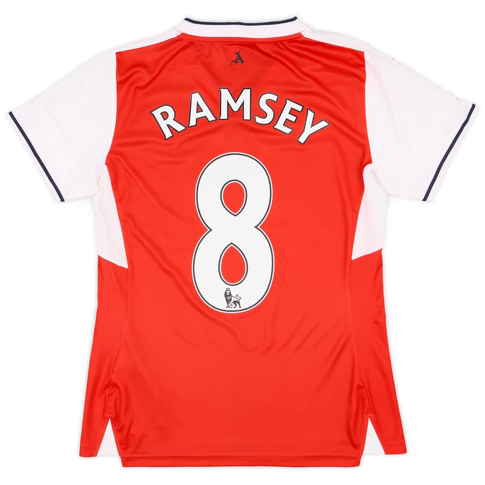 2016-17 Arsenal Home Shirt Ramsey #8 (Women's S)
