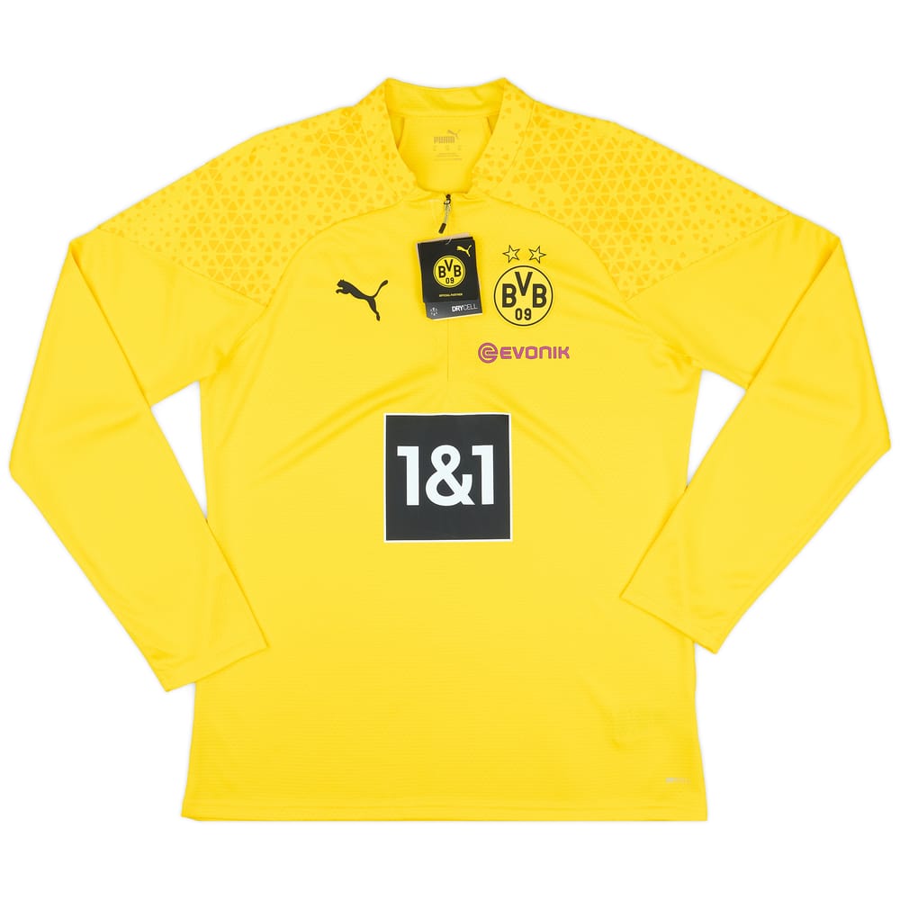 2023-24 Borussia Dortmund Player Issue 1/4 Zip Training Top (XL)