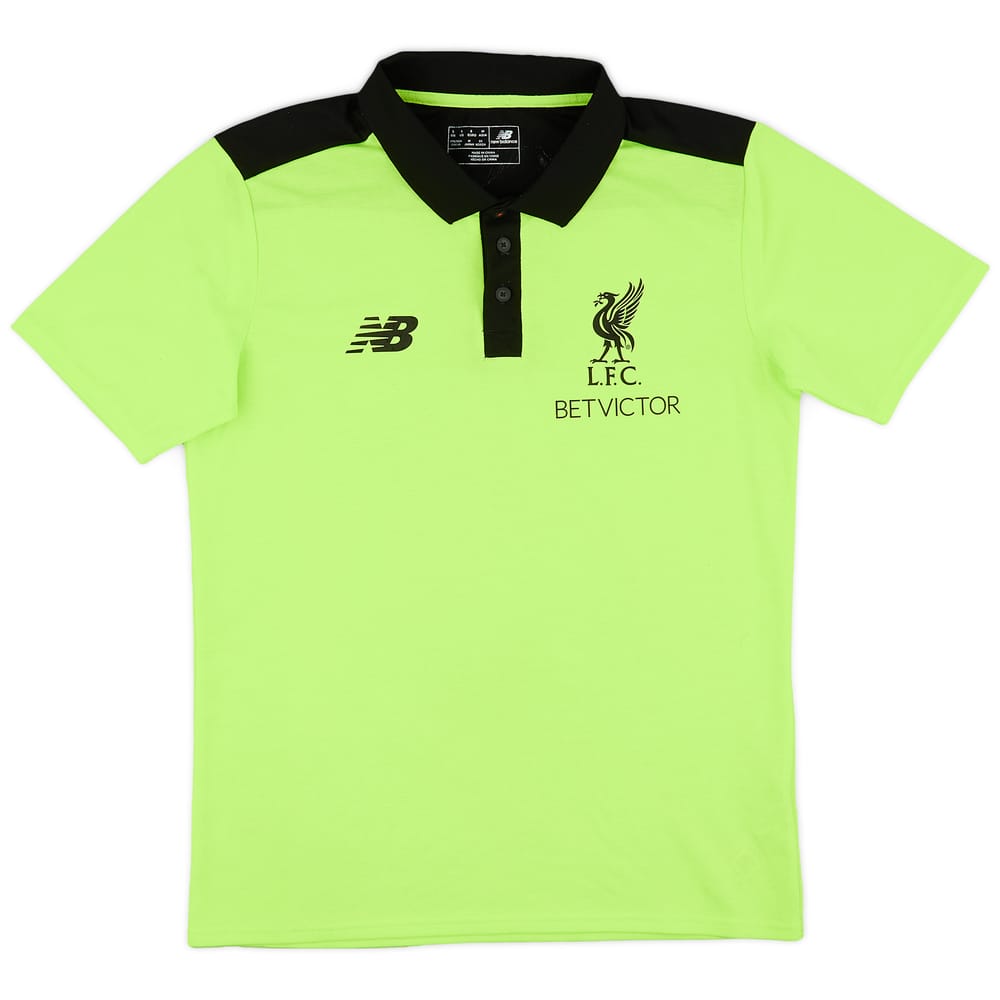 2016-17 Liverpool New Balance Polo Shirt - 8/10 - (S)